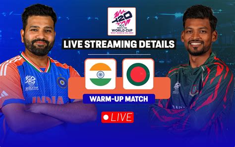 india vs england warm up match live streaming